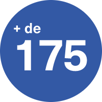 + de 175 países