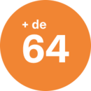 + de 64 Estudos clínicos