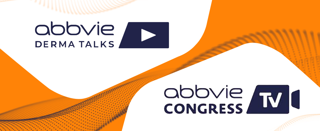 Schriftzug abbvie DERMA TALKS