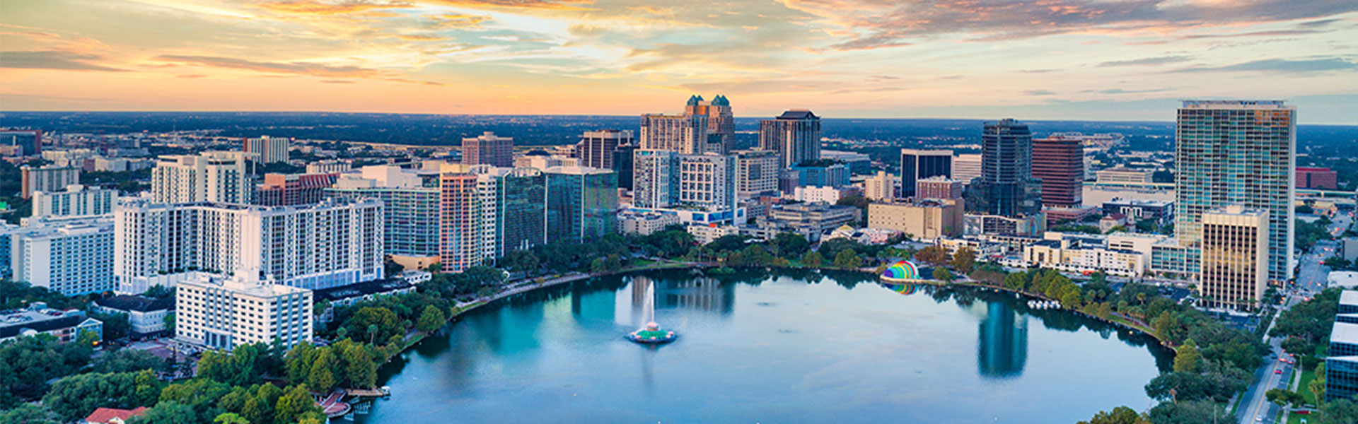 Bild von oben von Orlando, USA