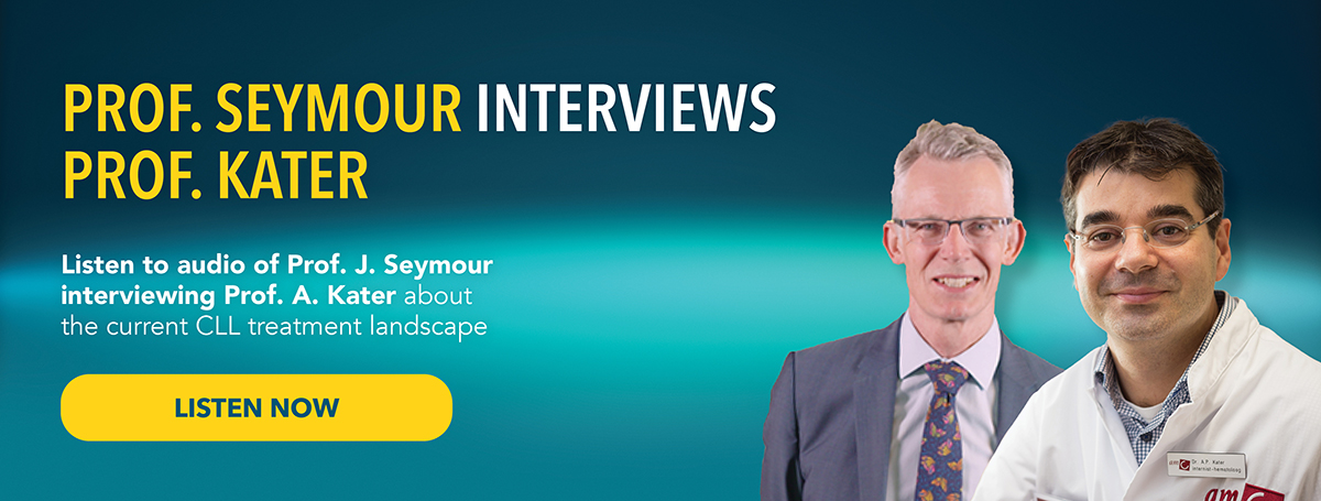 Prof. John Seymour interviews Prof. Arnon Kater about the current CLL treatment landscape.