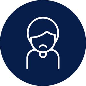 icona persona triste