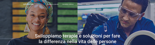 schermata sito Abbvie