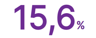  15,6%
