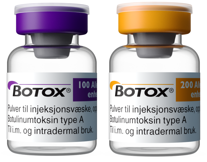 Botulinumtoksin og enhetsdosene for BOTOX