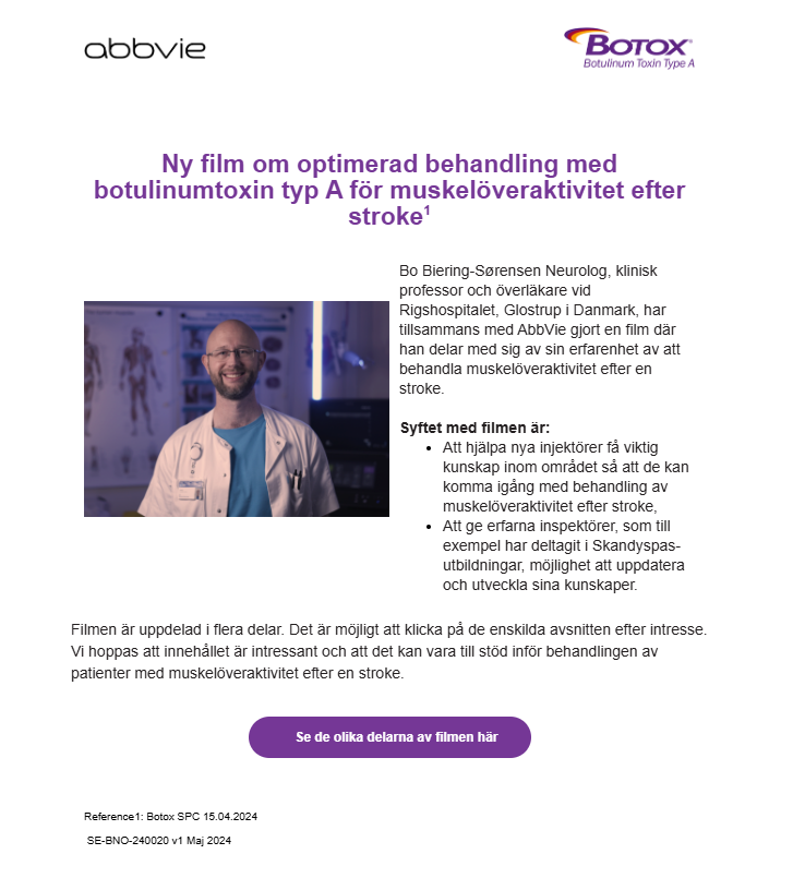 exempel på nyhetsbrev