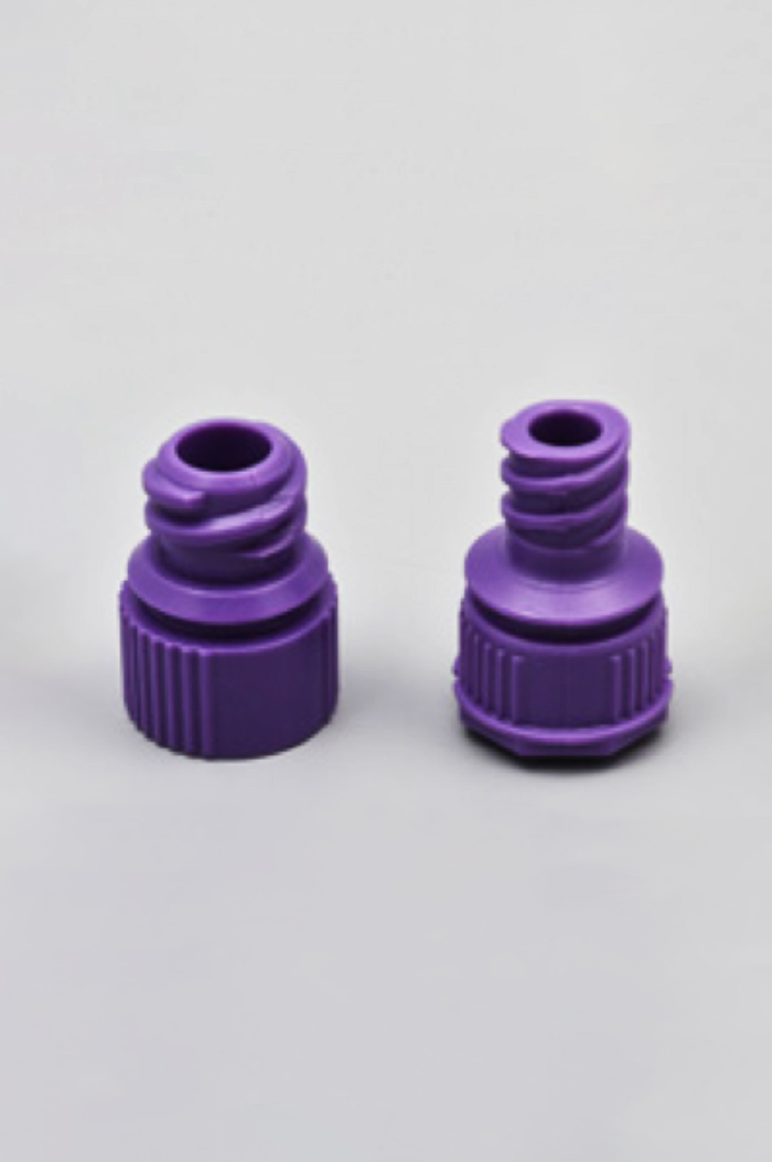 En lila fit adapter