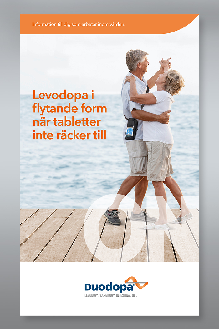 Levodopa i flyande form när tabletter inte räcker till